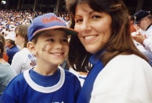 My mother and I, both Gators!